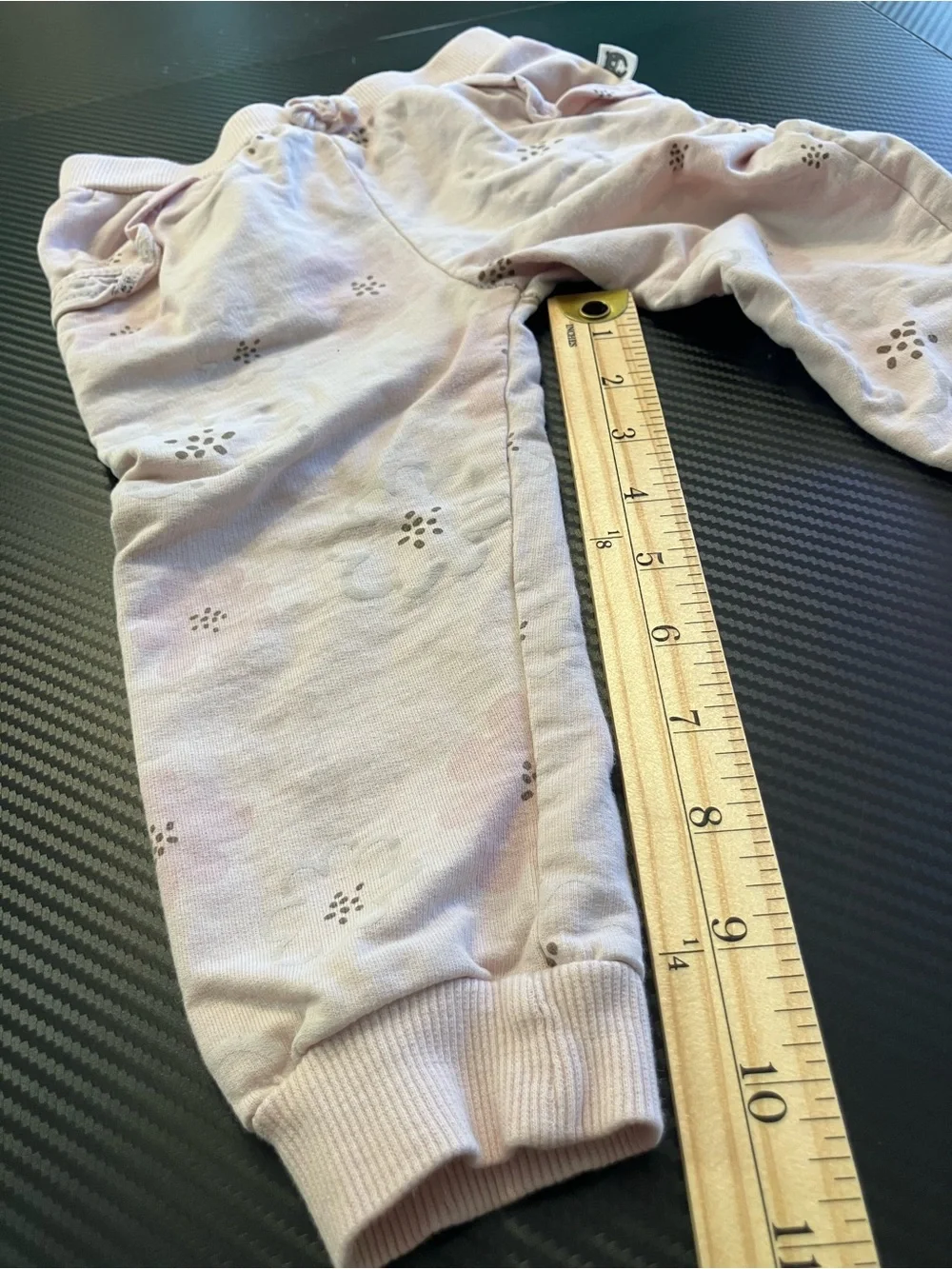 Soft Pink Floral Sweatpants for Kids